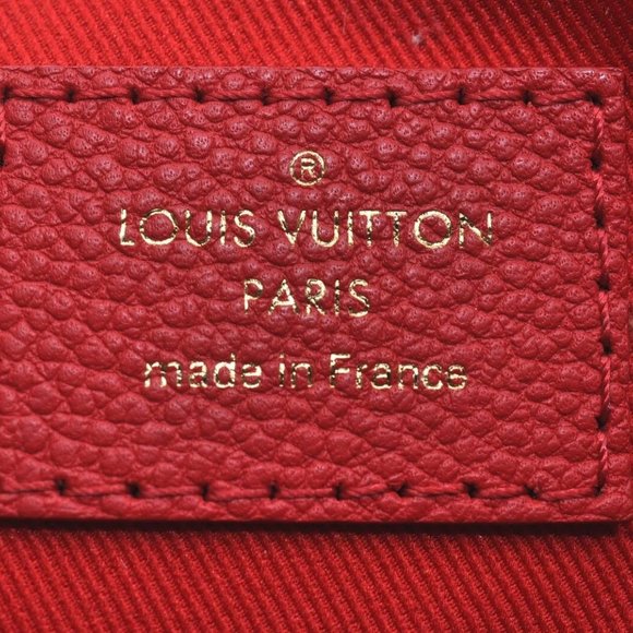 Tournelle PM Monogram Canvas Red Shoulder Bag - Picture 8 of 10